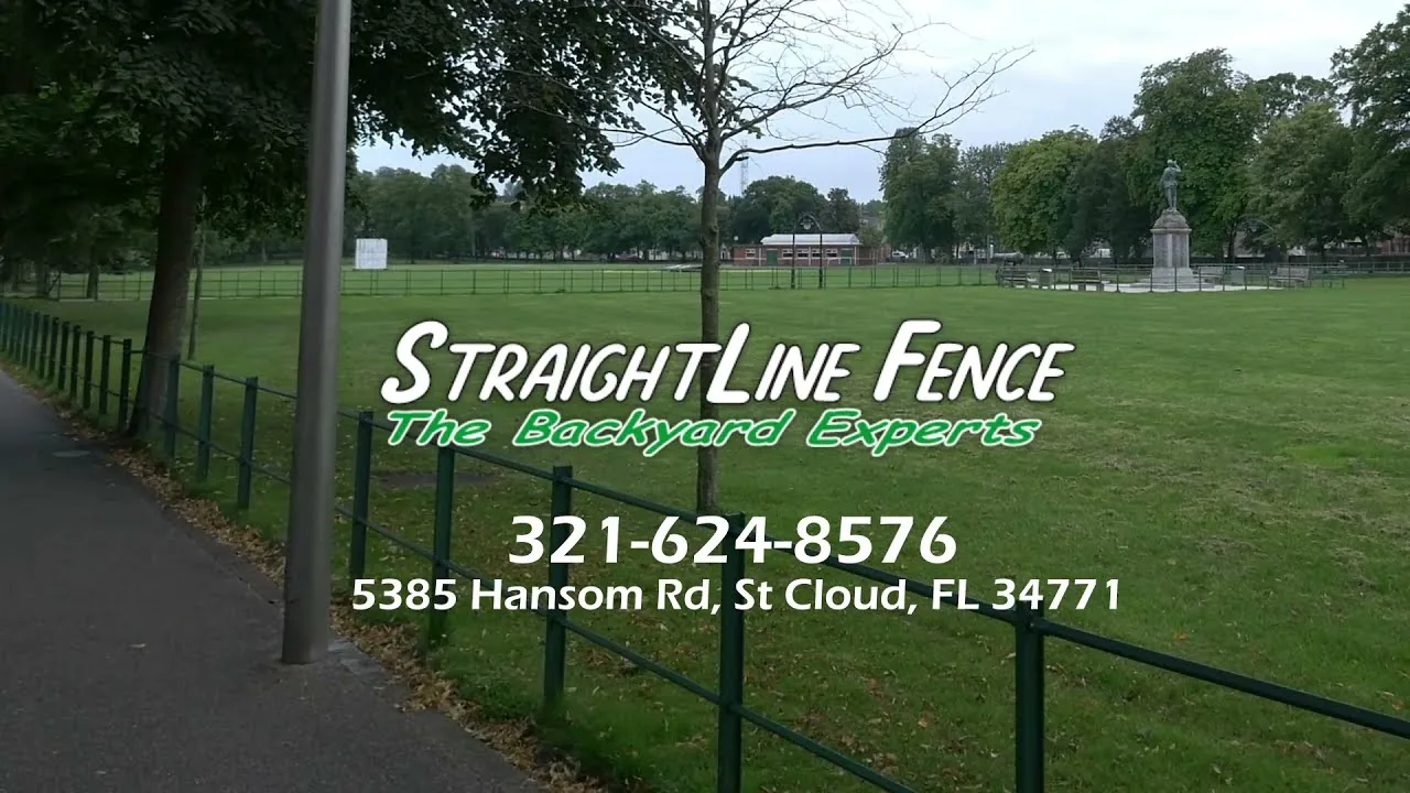 Video thumbnail: Orlando Aluminum Fence Installation