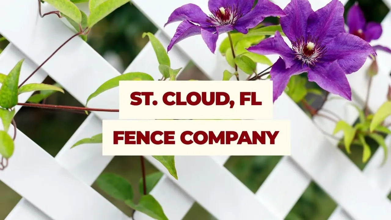 Video thumbnail: St. Cloud, FL Fence Company